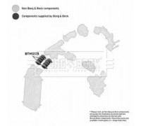 BTH1225 BORG and BECK - купить в магазине запчастей по Украине