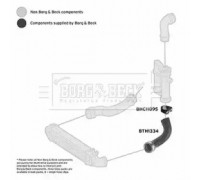 BTH1334 BORG and BECK - купить в магазине запчастей по Украине