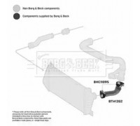 Трубка нагнетаемого воздуха BORG and BECK BTH1352 BTH1352 BORG and BECK - купить в магазине запчастей по Украине