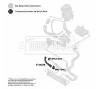 BTH1398 BORG and BECK - купить в магазине запчастей по Украине