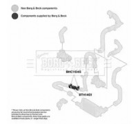 Трубка нагнетаемого воздуха BORG and BECK BTH1401 BTH1401 BORG and BECK - купить в магазине запчастей по Украине