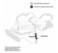 BTH1434 BORG and BECK - купити в магазині запчастин по Україні