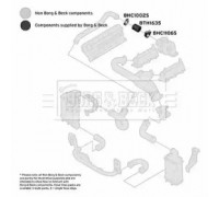 BTH1635 BORG and BECK - купить в магазине запчастей по Украине