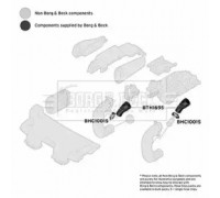 BTH1695 BORG and BECK - купить в магазине запчастей по Украине
