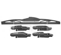 Щетка стеклоочистителя BORG and BECK BW12R BW12R BORG and BECK - купить в магазине запчастей по Украине