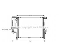 BW2195 AVA QUALITY COOLING - купить в магазине запчастей по Украине