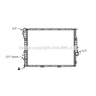 Радиатор, охлаждение двигателя BW2276 AVA QUALITY COOLING - купить в магазине запчастей по Украине
