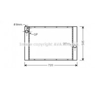BW2284 AVA QUALITY COOLING - купить в магазине запчастей по Украине