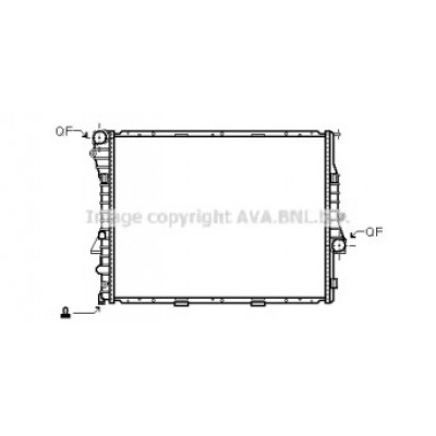 Радиатор, охлаждение двигателя BW2302 AVA QUALITY COOLING - купить в магазине запчастей по Украине