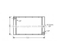 Радиатор, охлаждение двигателя AVA QUALITY COOLING BW2337 BW2337 AVA QUALITY COOLING - купить в магазине запчастей по Украине