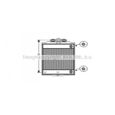 Радиатор, охлаждение двигателя BW2367 AVA QUALITY COOLING - купить в магазине запчастей по Украине