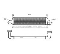 Интеркулер AVA QUALITY COOLING BW4280 BW4280 AVA QUALITY COOLING - купить в магазине запчастей по Украине
