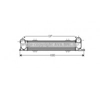 Интеркулер AVA QUALITY COOLING BW4378 BW4378 AVA QUALITY COOLING - купить в магазине запчастей по Украине