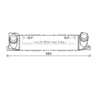 Интеркулер AVA QUALITY COOLING BW4465 BW4465 AVA QUALITY COOLING - купить в магазине запчастей по Украине