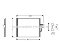 BW5213 AVA QUALITY COOLING - купить в магазине запчастей по Украине