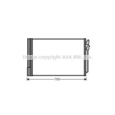 Конденсатор, кондиционер BW5370 AVA QUALITY COOLING - купить в магазине запчастей по Украине