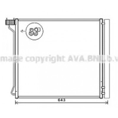 Конденсатор, кондиционер BW5474D AVA QUALITY COOLING - купить в магазине запчастей по Украине