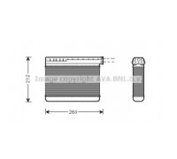 Теплообменник, отопление салона AVA QUALITY COOLING BW6166 BW6166 AVA QUALITY COOLING - купить в магазине запчастей по Украине