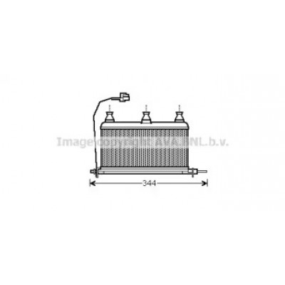 Теплообменник, отопление салона BW6352 AVA QUALITY COOLING - купить в магазине запчастей по Украине