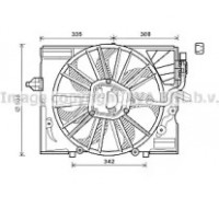 Вентилятор, охлаждение двигателя AVA QUALITY COOLING BW7533 BW7533 AVA QUALITY COOLING - купить в магазине запчастей по Украине