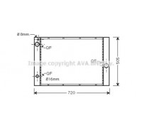 BWA2285 AVA QUALITY COOLING - купить в магазине запчастей по Украине