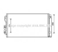 Конденсатор, кондиционер AVA QUALITY COOLING BWA5434D BWA5434D AVA QUALITY COOLING - купить в магазине запчастей по Украине