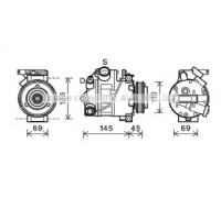 BWAK444 AVA QUALITY COOLING - купить в магазине запчастей по Украине