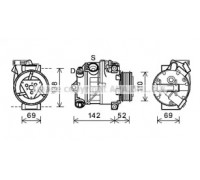 BWK442 AVA QUALITY COOLING - купить в магазине запчастей по Украине