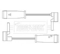 Сигнализатор, износ тормозных колодок BORG and BECK BWL3050 BWL3050 BORG and BECK - купить в магазине запчастей по Украине
