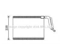 Испаритель, кондиционер AVA QUALITY COOLING BWV500 BWV500 AVA QUALITY COOLING - купить в магазине запчастей по Украине
