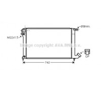 CN2137 AVA QUALITY COOLING - купить в магазине запчастей по Украине