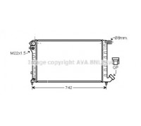 CN2147 AVA QUALITY COOLING - купить в магазине запчастей по Украине