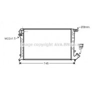 CN2193 AVA QUALITY COOLING - купить в магазине запчастей по Украине