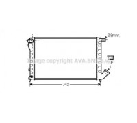CN2195 AVA QUALITY COOLING - купить в магазине запчастей по Украине