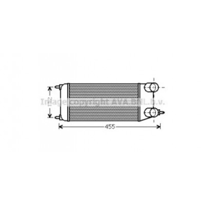 Интеркулер CN4264 AVA QUALITY COOLING - купить в магазине запчастей по Украине