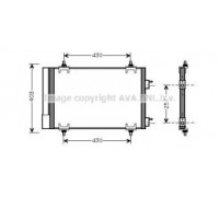 Конденсатор, кондиционер AVA QUALITY COOLING CN5230D CN5230D AVA QUALITY COOLING - купить в магазине запчастей по Украине