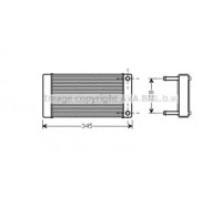 CN6265 AVA QUALITY COOLING - купить в магазине запчастей по Украине