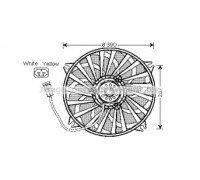 CN7526 AVA QUALITY COOLING - купить в магазине запчастей по Украине