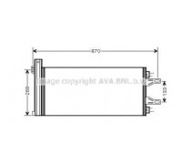 CNA5248D AVA QUALITY COOLING - купить в магазине запчастей по Украине