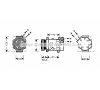 CNK238 AVA QUALITY COOLING - купить в магазине запчастей по Украине