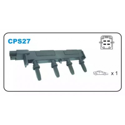 Катушка зажигания CPS27 JANMOR - купить в магазине запчастей по Украине