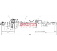 CT1138925A KAMOKA - купить в магазине запчастей по Украине