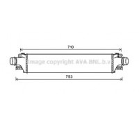 Интеркулер AVA QUALITY COOLING CT4061 CT4061 AVA QUALITY COOLING - купить в магазине запчастей по Украине