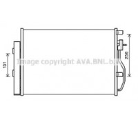 Конденсатор, кондиционер AVA QUALITY COOLING CT5048 CT5048 AVA QUALITY COOLING - купить в магазине запчастей по Украине