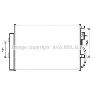 Конденсатор, кондиционер CTA5048D AVA QUALITY COOLING - купить в магазине запчастей по Украине