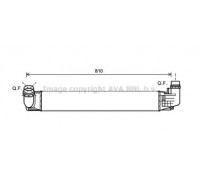 Интеркулер AVA QUALITY COOLING DA4009 DA4009 AVA QUALITY COOLING - купить в магазине запчастей по Украине