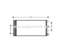 Конденсатор, кондиционер AVA QUALITY COOLING DAA5004D DAA5004D AVA QUALITY COOLING - купить в магазине запчастей по Украине