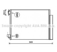 DAA5011D AVA QUALITY COOLING - купить в магазине запчастей по Украине
