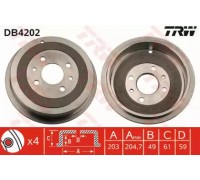 DB4202 TRW - купить в магазине запчастей по Украине