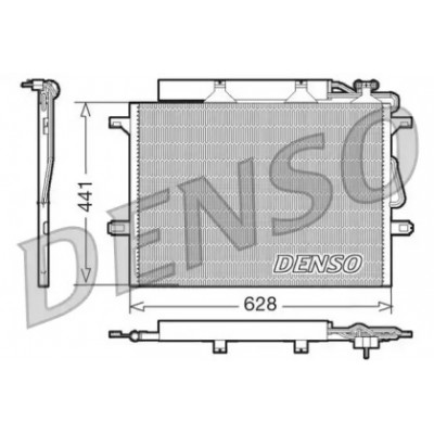 Конденсатор, кондиционер DCN17018 DENSO - купить в магазине запчастей по Украине